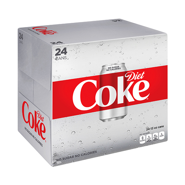 Diet Coke :24 X 355 Ml: ((Pkg))