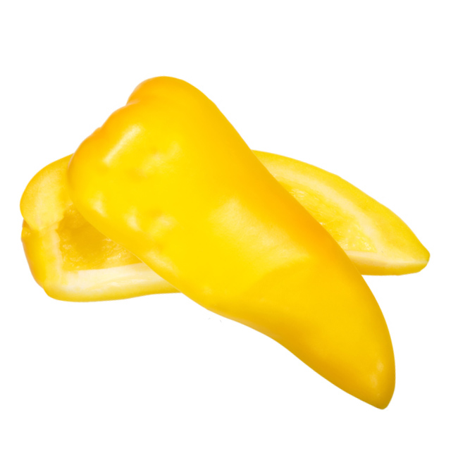 Peppers Yellow Wedges :5 Lbs: ((Lb))