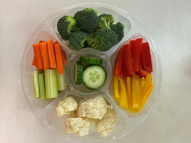 Vegetable Party Tray :1: ((Tray))