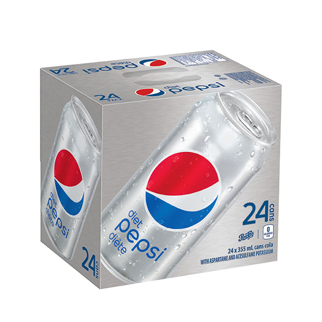 Diet Pepsi :24 X 355 Ml: ((Pkg))