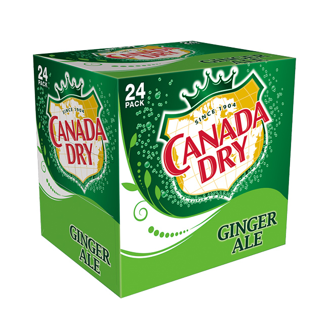 Canada Dry Ginger Ale :24 X 355 Ml: ((Pkg))