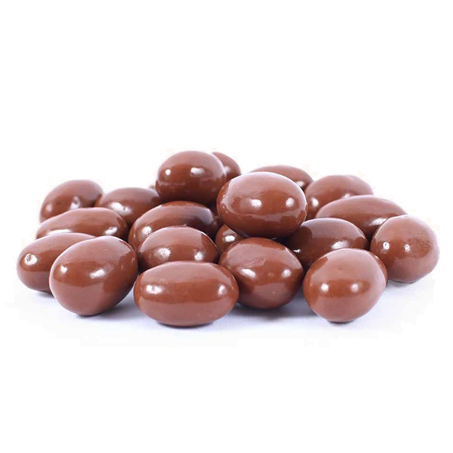 Almonds In Milk Chocolate :12 Kgs: ((Lb))