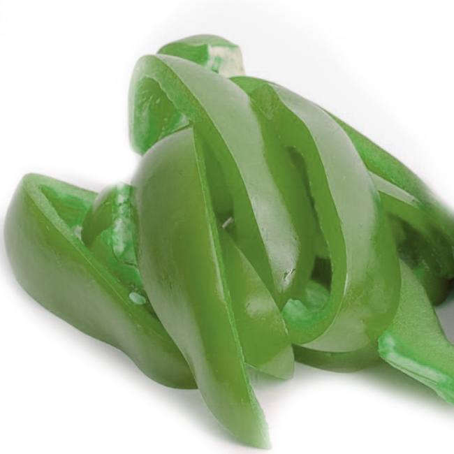 Peppers Green Wedges :5 Lbs: ((Lb))