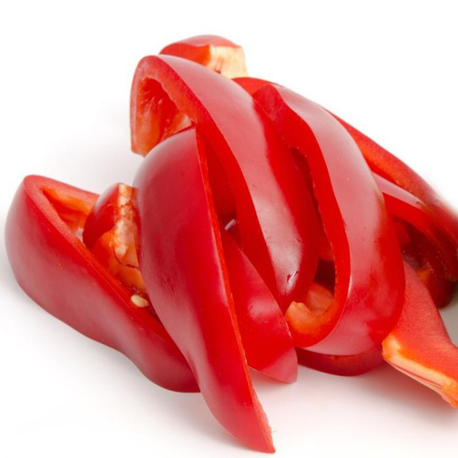 Peppers Red Wedges :5 Lbs: ((Lb))